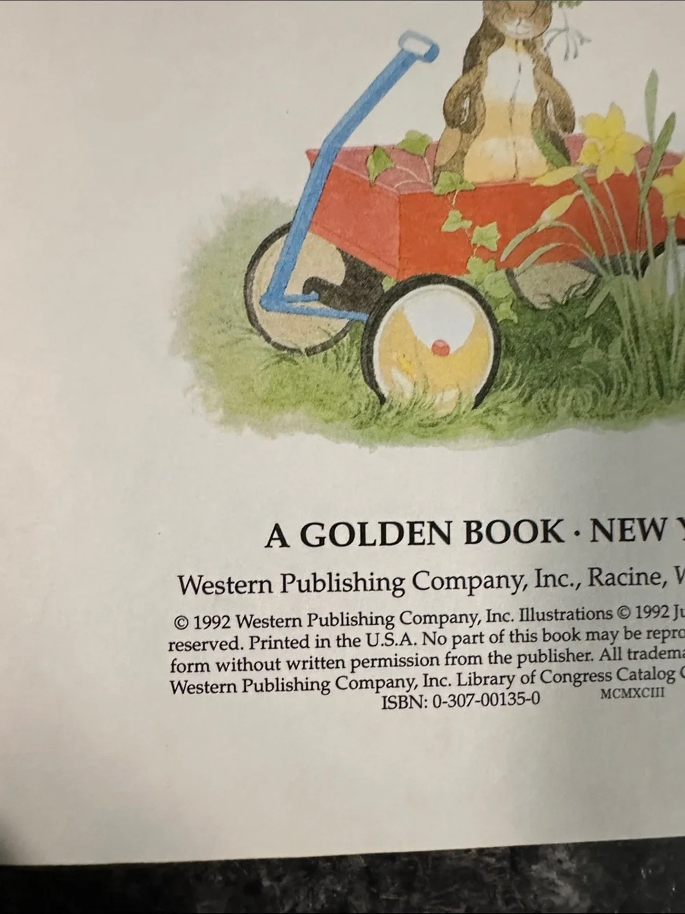 Little Golden Book The Velveteen Rabbit - 1992